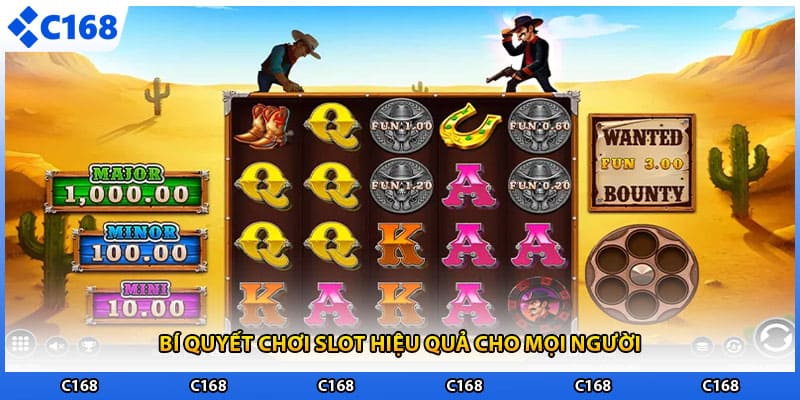 Bí quyết chơi slot hiệu quả cho mọi người