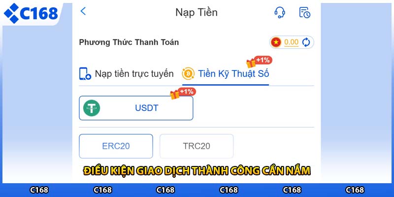 Điều kiện giao dịch thành công cần nắm