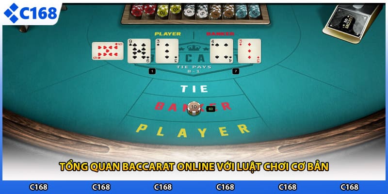 Tổng quan baccarat online với luật chơi cơ bản